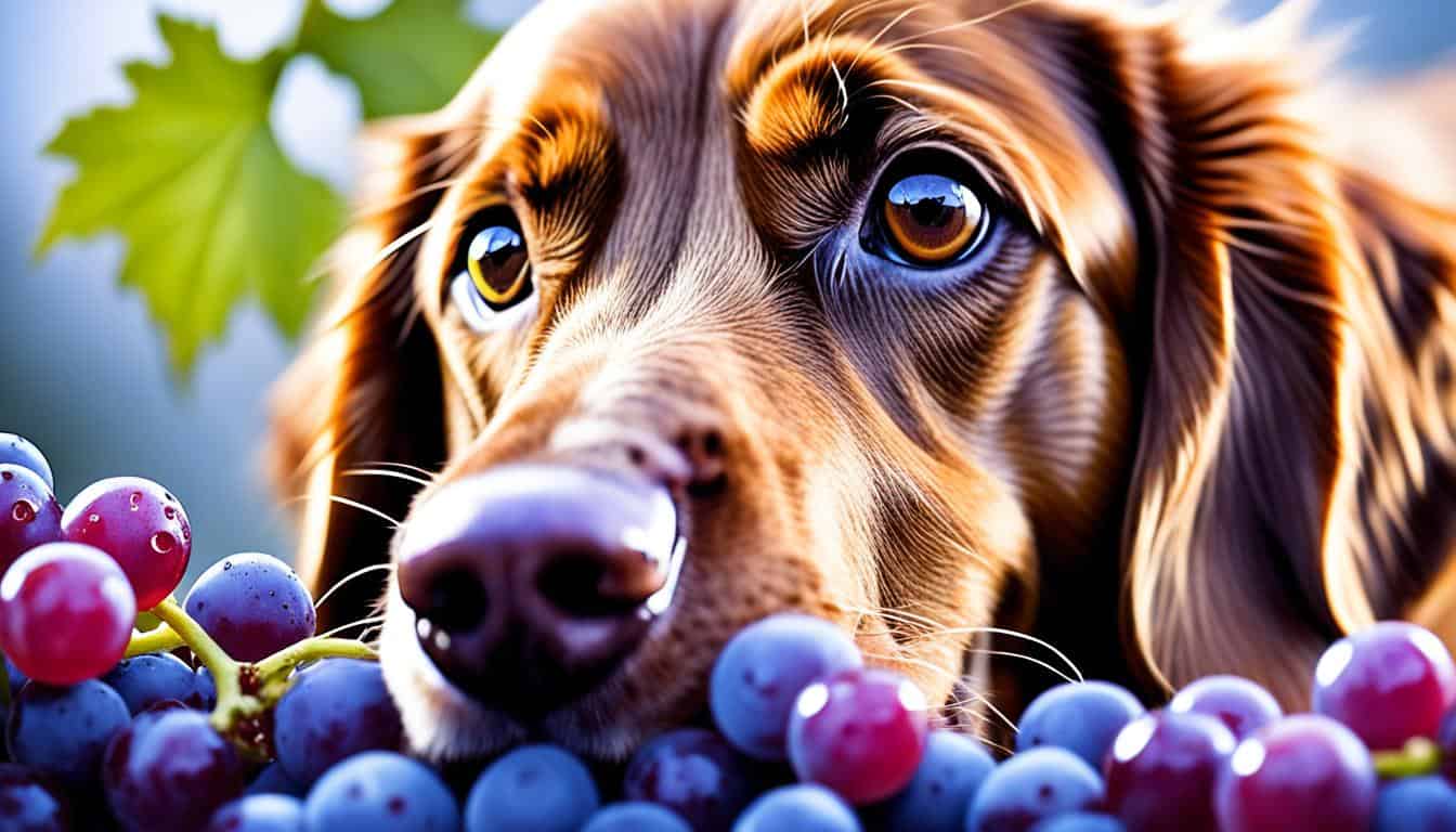 Are grape leaves bad for dogs clearance